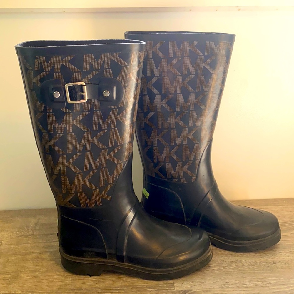 Michael Kors rain boots - Picture 1 of 12